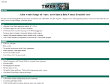 Tablet Screenshot of lakelandtimes.com